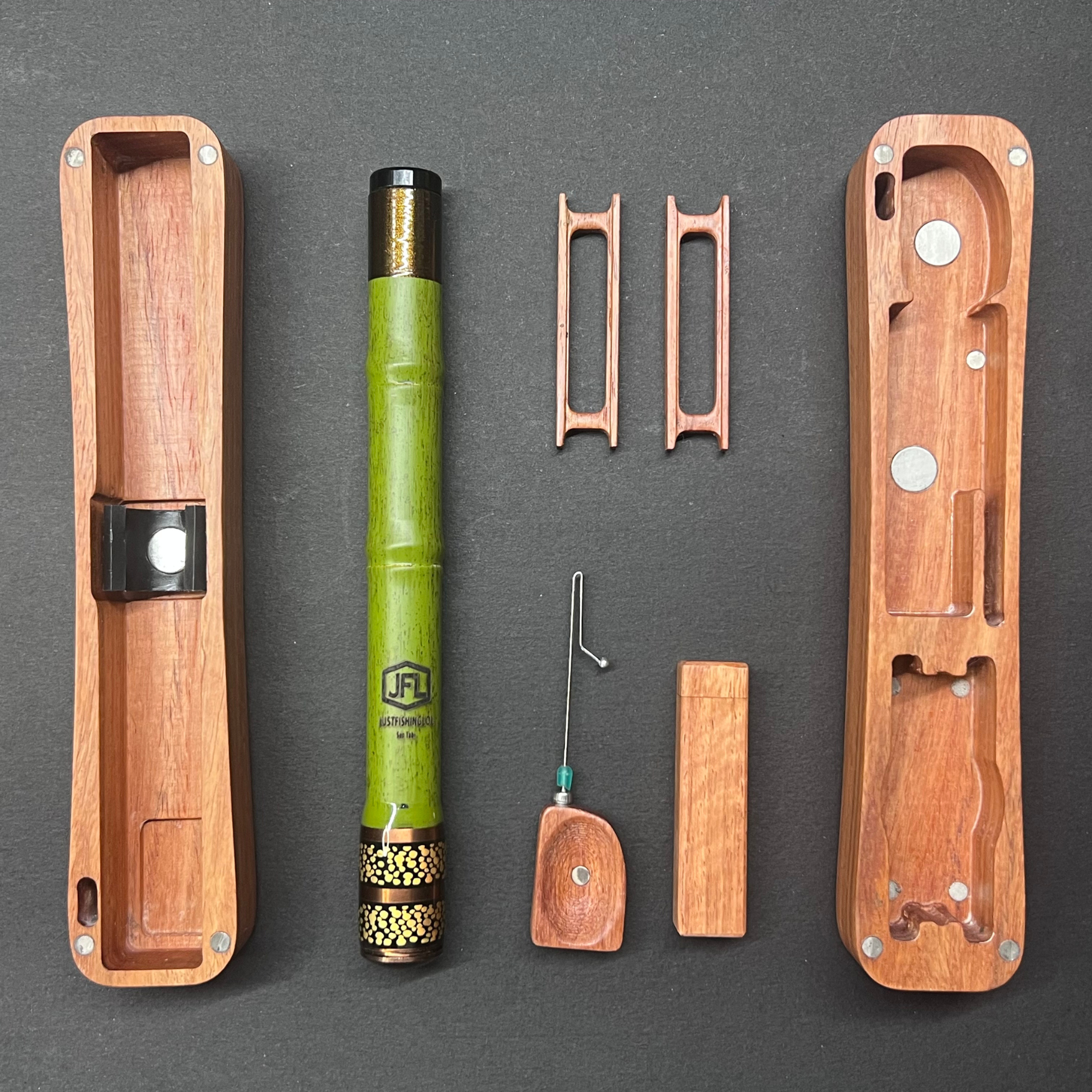 Sao Tabi Pocket Travel Fishing Kit – Ultra-Portable Bamboo Rod Set by Justfishinglol