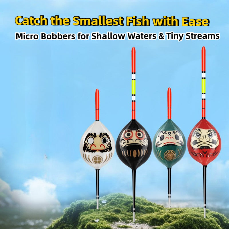 Dharma floating small object fishing floating carp knot horse mouth floating white strip small fish stream shallow river floating small balls