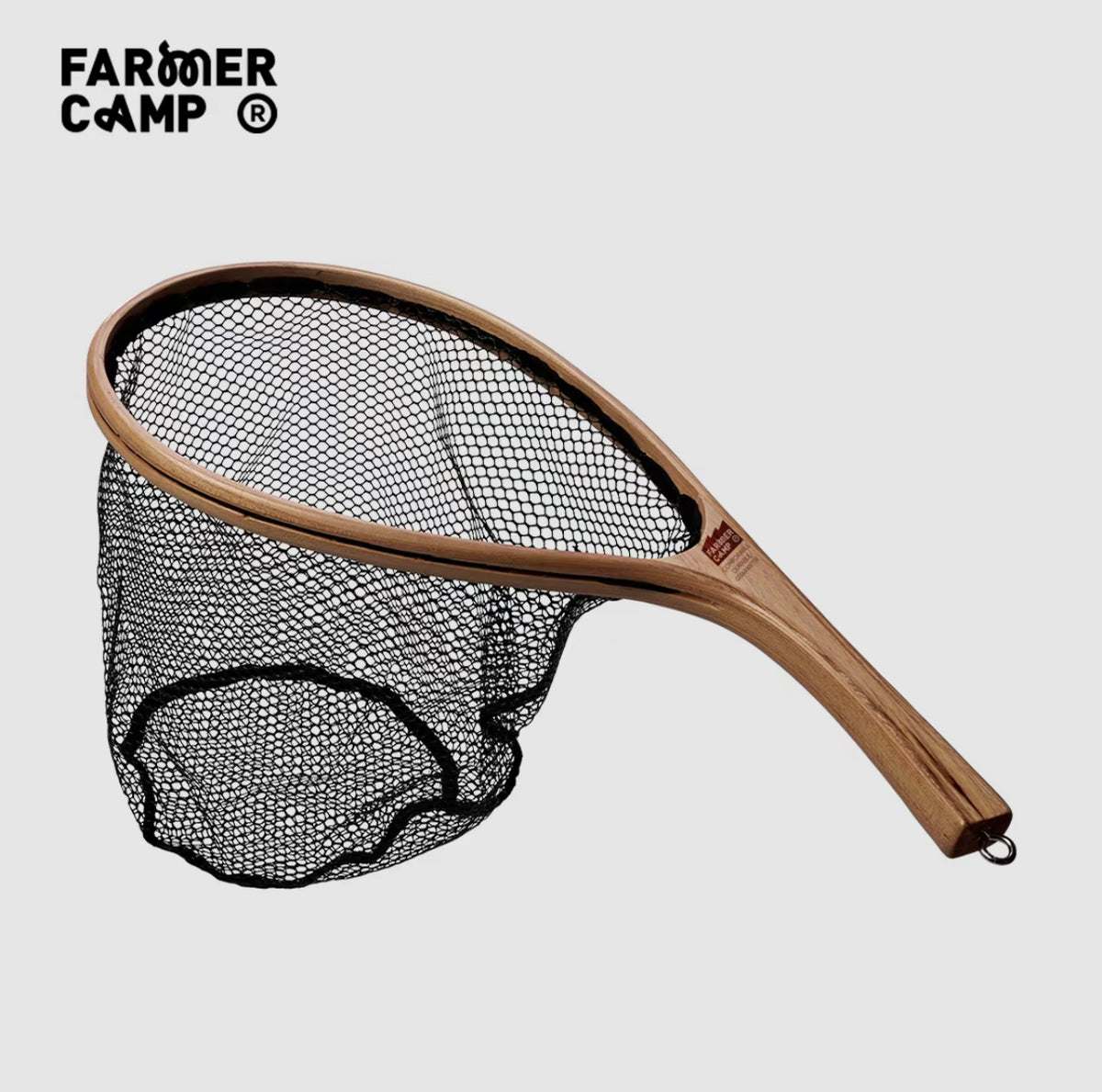 A minnow plunge net designed for microfishing.