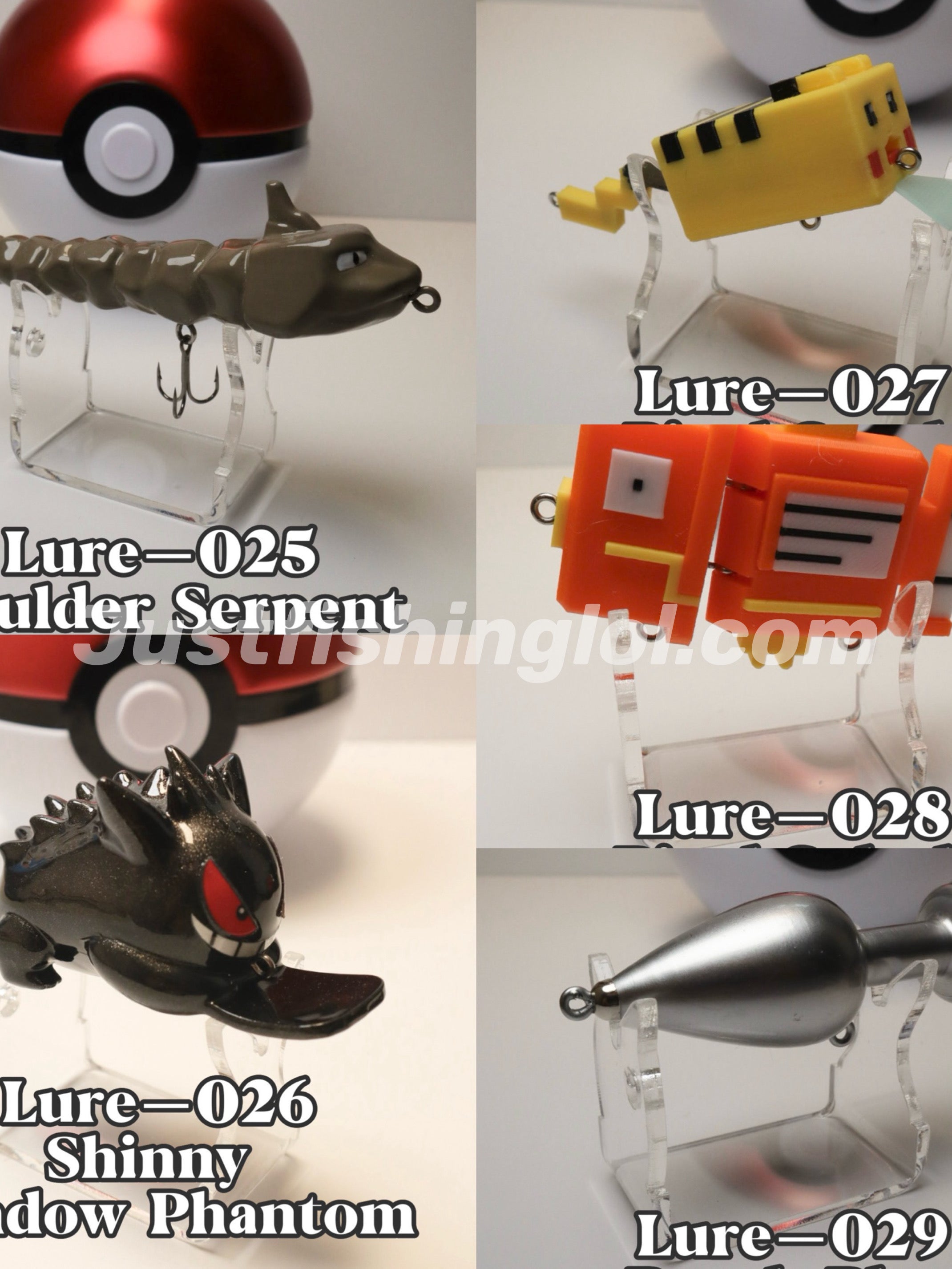 Buy 3 Get 1 Free: Handcrafted Monster Lures – Collect All 4!(Bundle Offer)