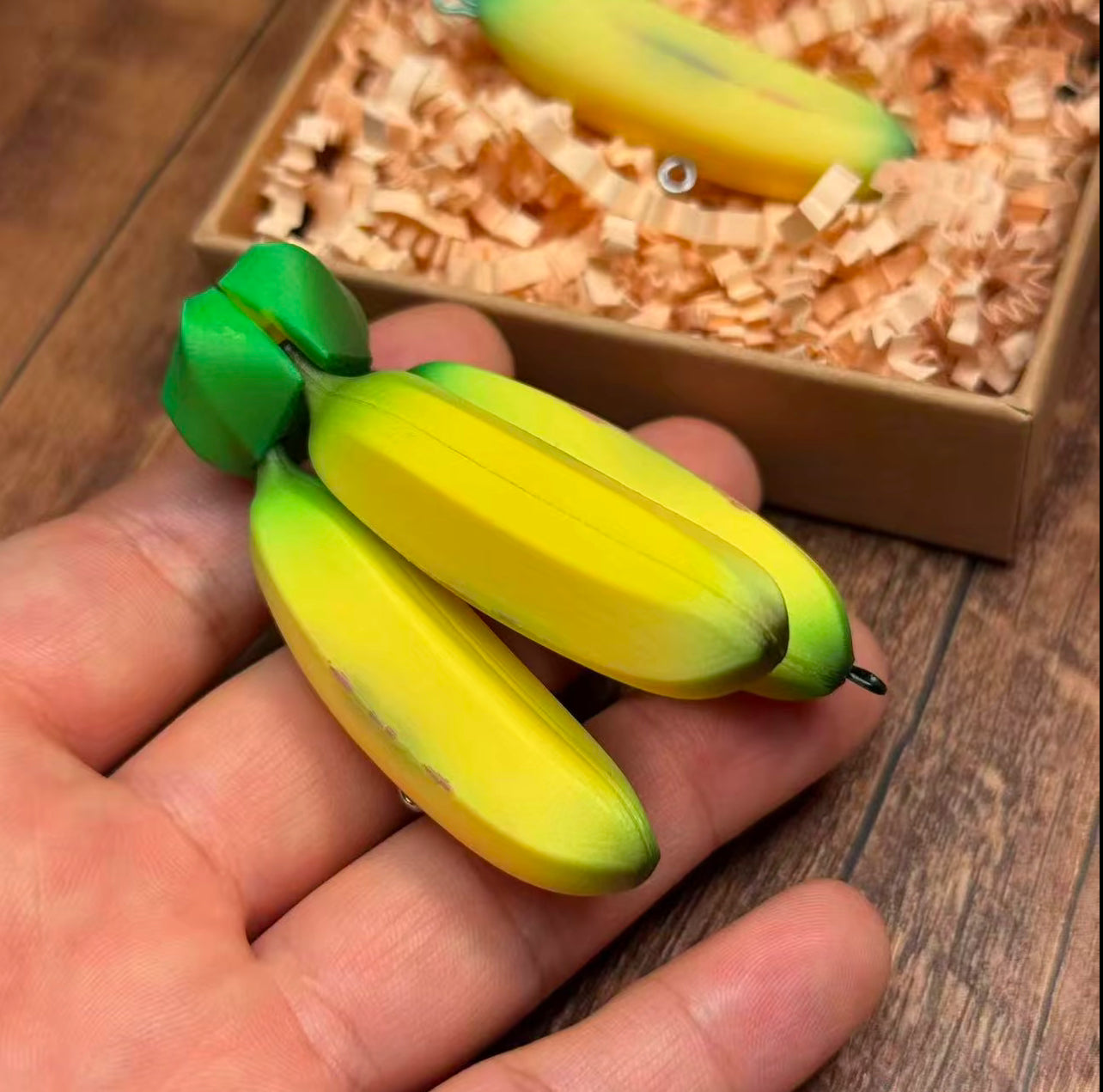 The Banana Blitz 3D-Printed Topwater Glider | BEST VALUE 3-PACK + FREE Banana Cluster Display