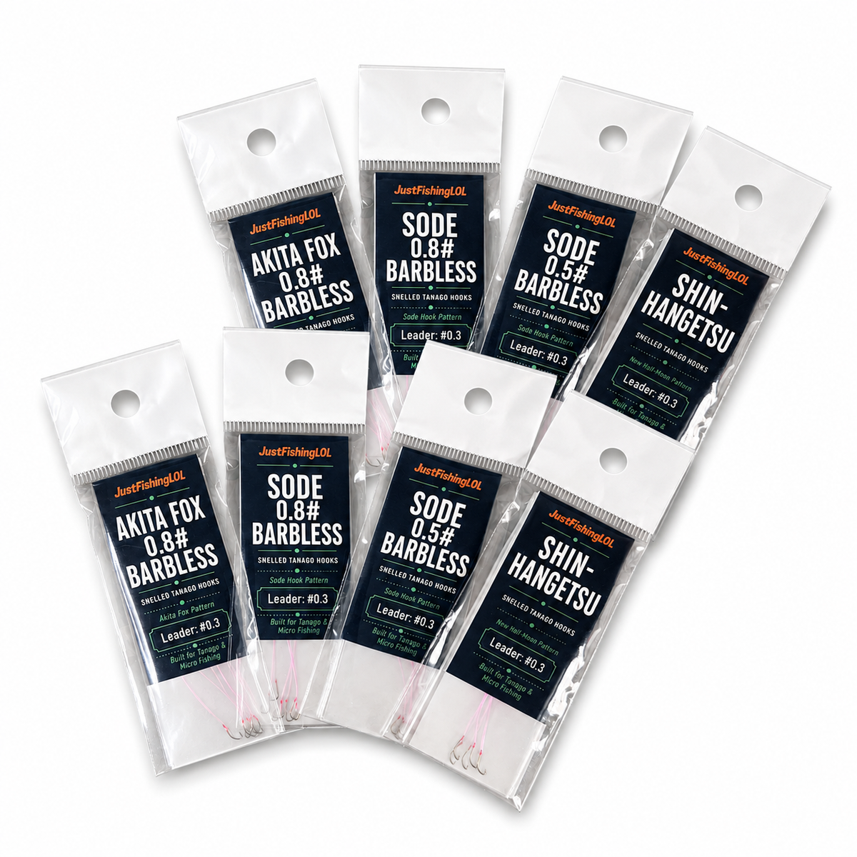 Pre-Tied Tanago Hooks – 4 JFL-Recommended Patterns