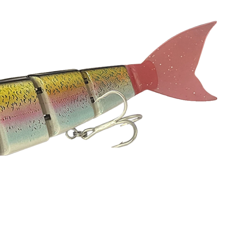 Cross-border sea fishing long-distance investment bionic multi-section fish Lure bait four sections soft-tailed fake bait giant hard bait 105g large fish