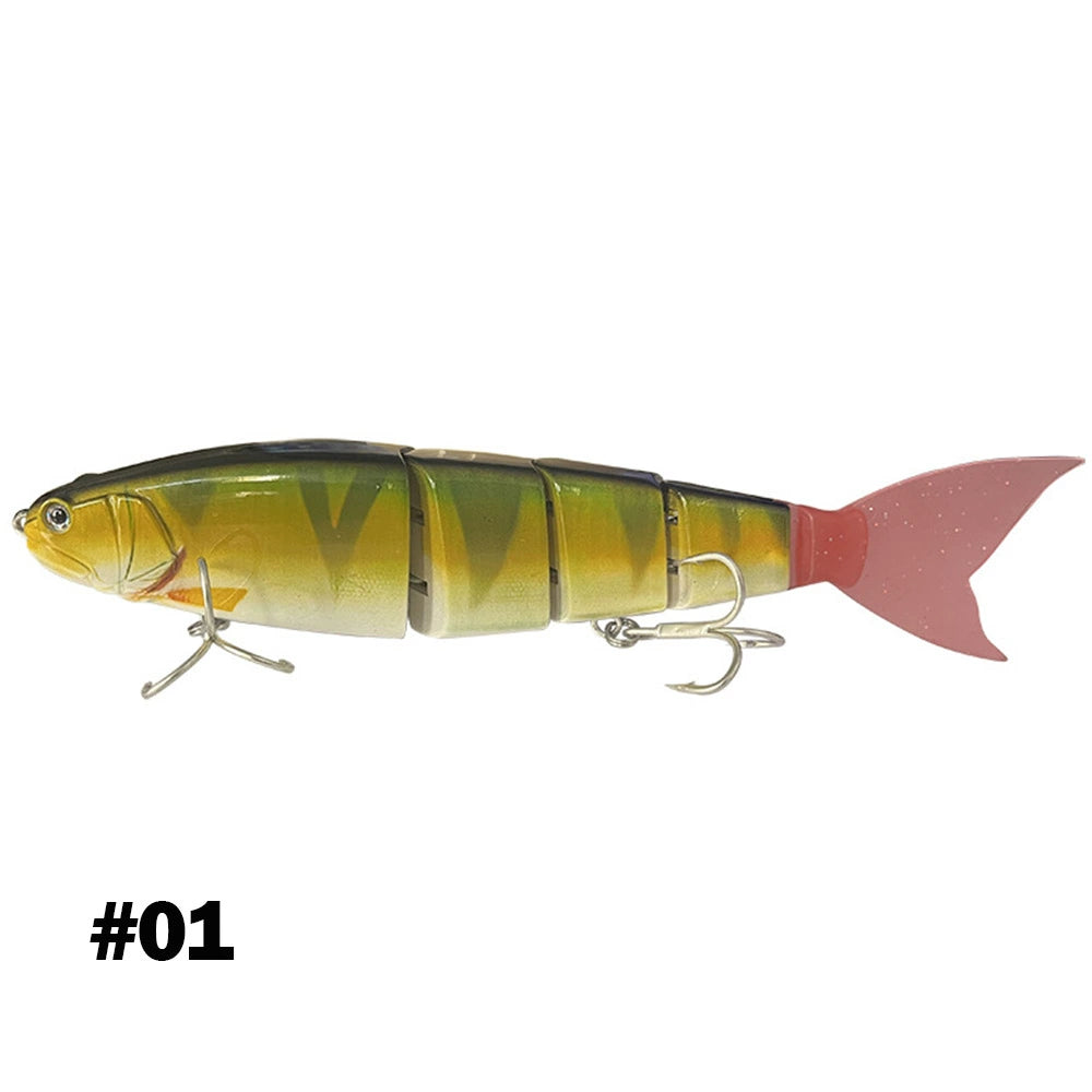 Cross-border sea fishing long-distance investment bionic multi-section fish Lure bait four sections soft-tailed fake bait giant hard bait 105g large fish