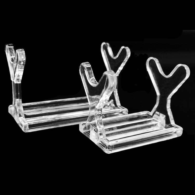 Y-Shaped Lure Display Stand – Plastic Fishing Bait Holder Rack(Small – Recommended)