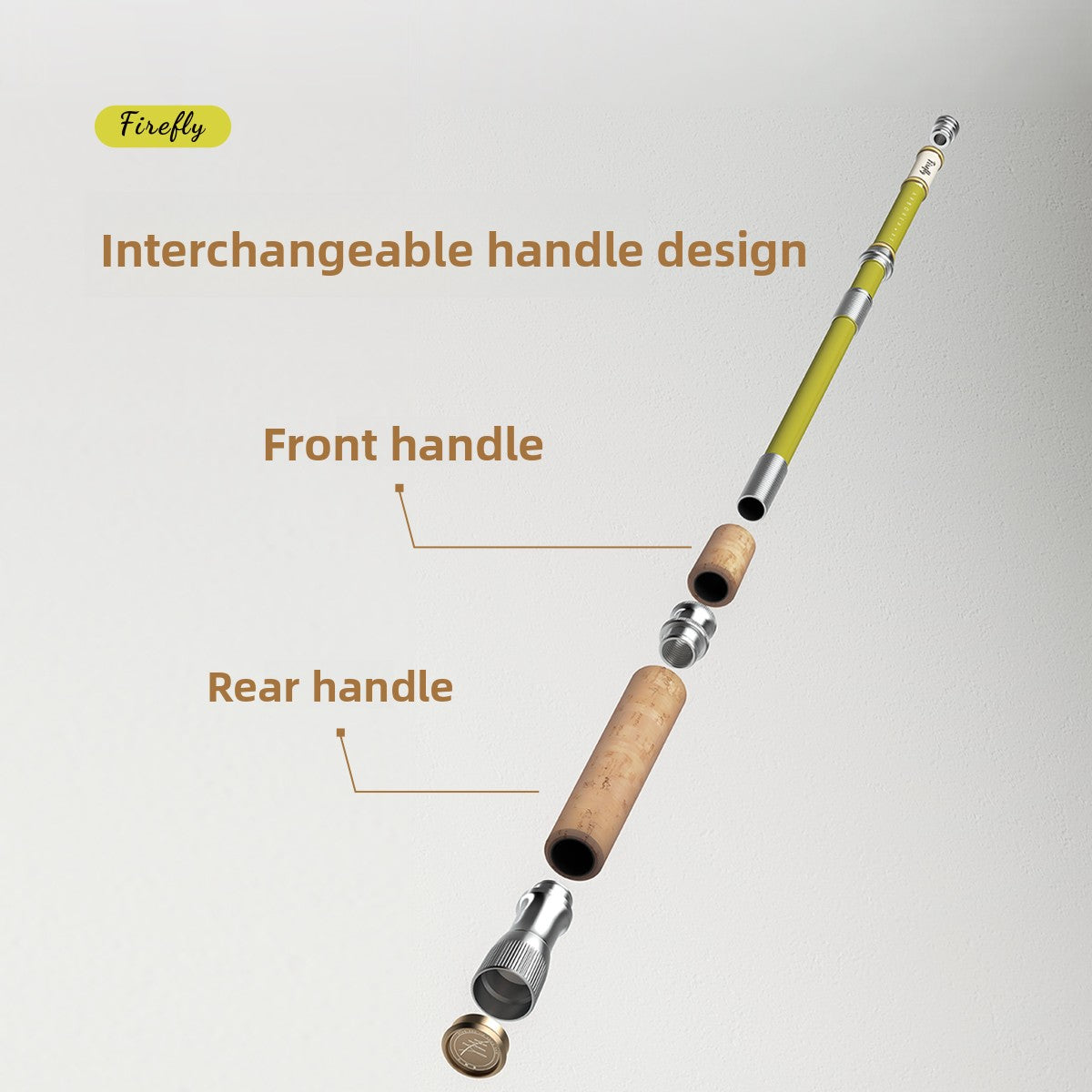 Xiaoshujia Firefly Adjustable Tanago Fishing Rod – Triple-Length 2.1m / 2.4m / 2.7m Sensitive Micro Rod