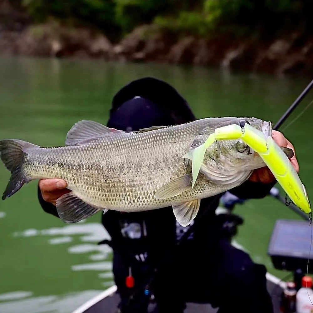 Cross-border sea fishing long-distance investment bionic multi-section fish Lure bait four sections soft-tailed fake bait giant hard bait 105g large fish
