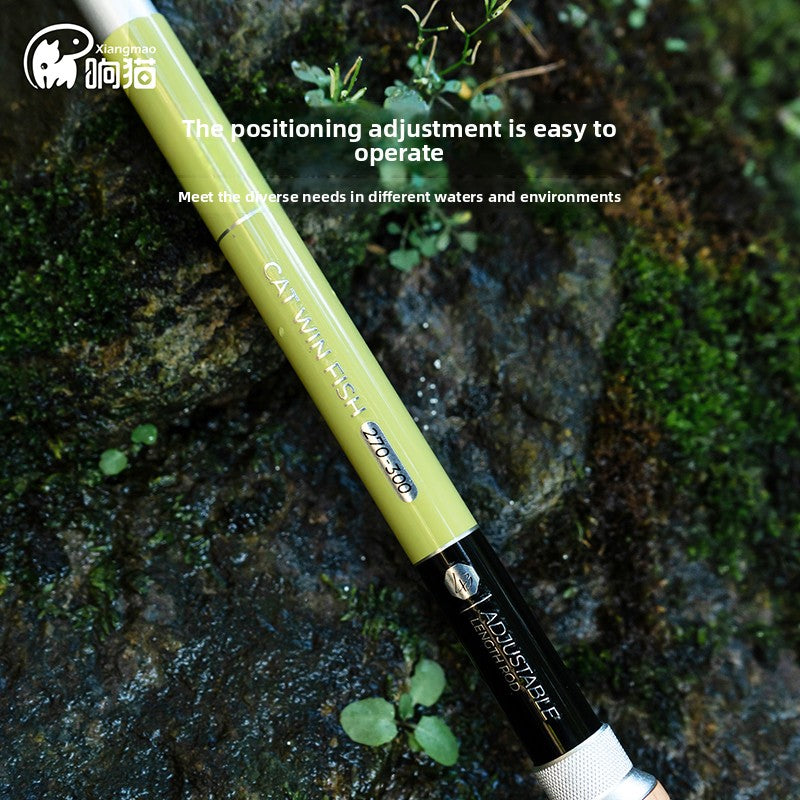 Xiangmao 4B Adjustable Micro Fishing Rod – Ultralight Pocket Rod for Tanago /Micro Fishing