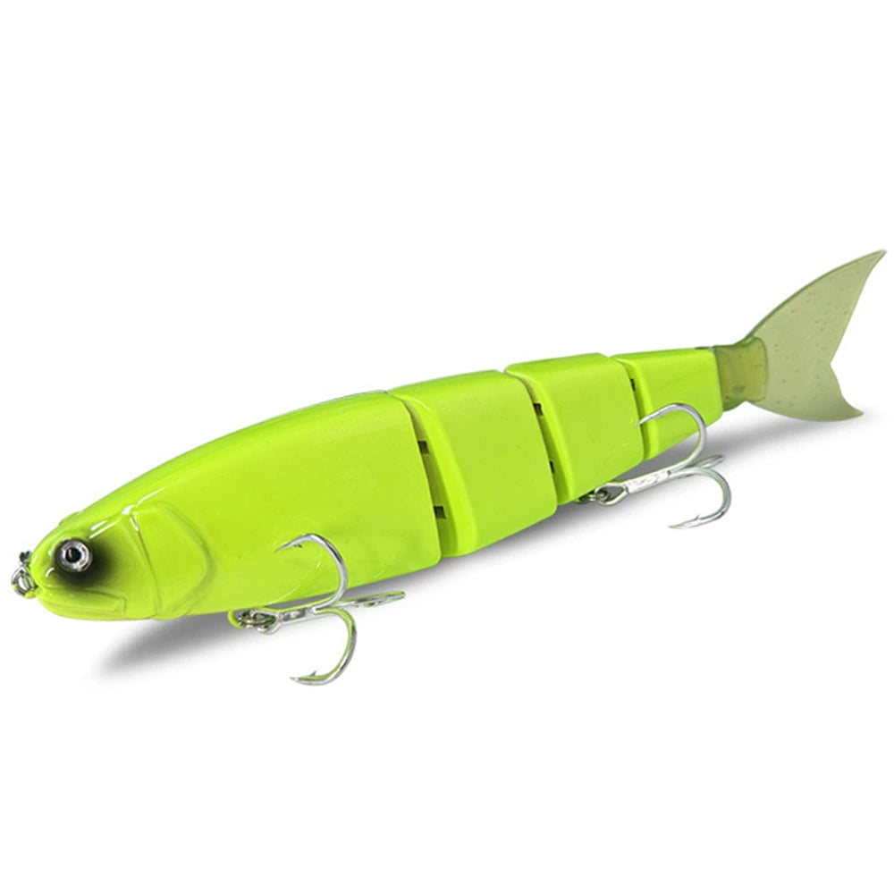 Cross-border sea fishing long-distance investment bionic multi-section fish Lure bait four sections soft-tailed fake bait giant hard bait 105g large fish