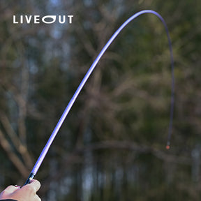 LIVEOUT micro-object fishing rod, ultra-light portable retro mini fishing rod