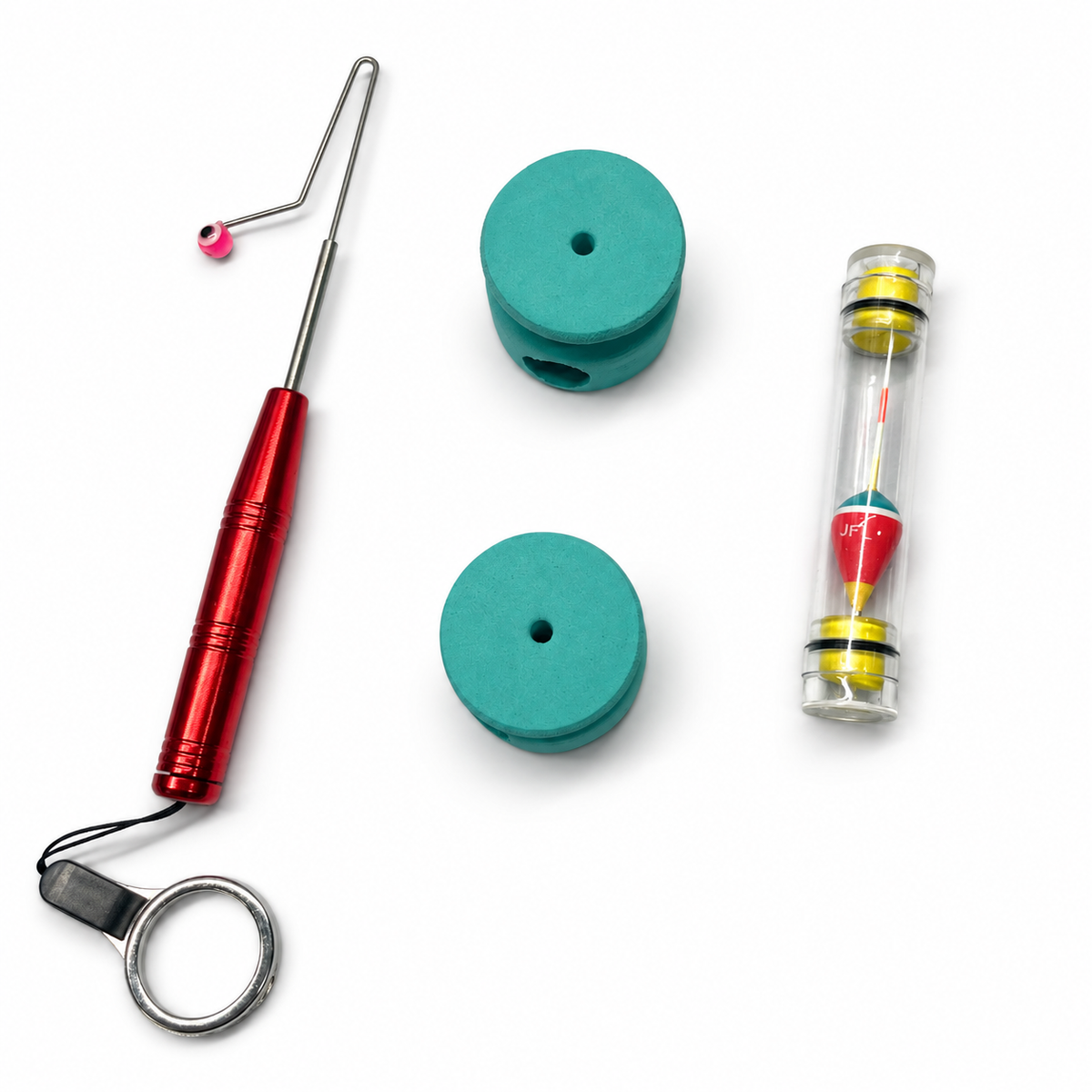 Canyon Red Complete Starter Kit add-ons: Line Keepers, Hook Remover and TOP FLOAT