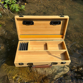 Micro fishing storage box, portable box