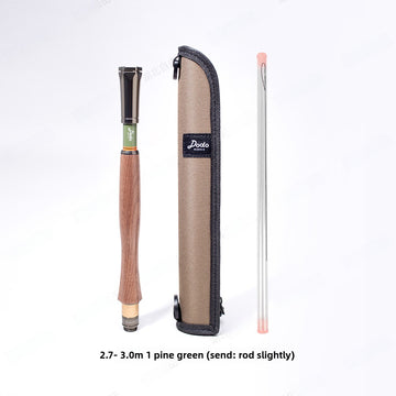 Portable Micro Tenkara Stream Rod – Ultralight Telescopic Design