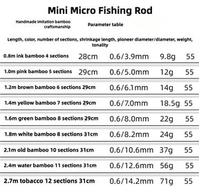 Newly Upgraded with Added Storage Box—Mini Micro Fishing Hand Rod（Beginner's Starter Kit）