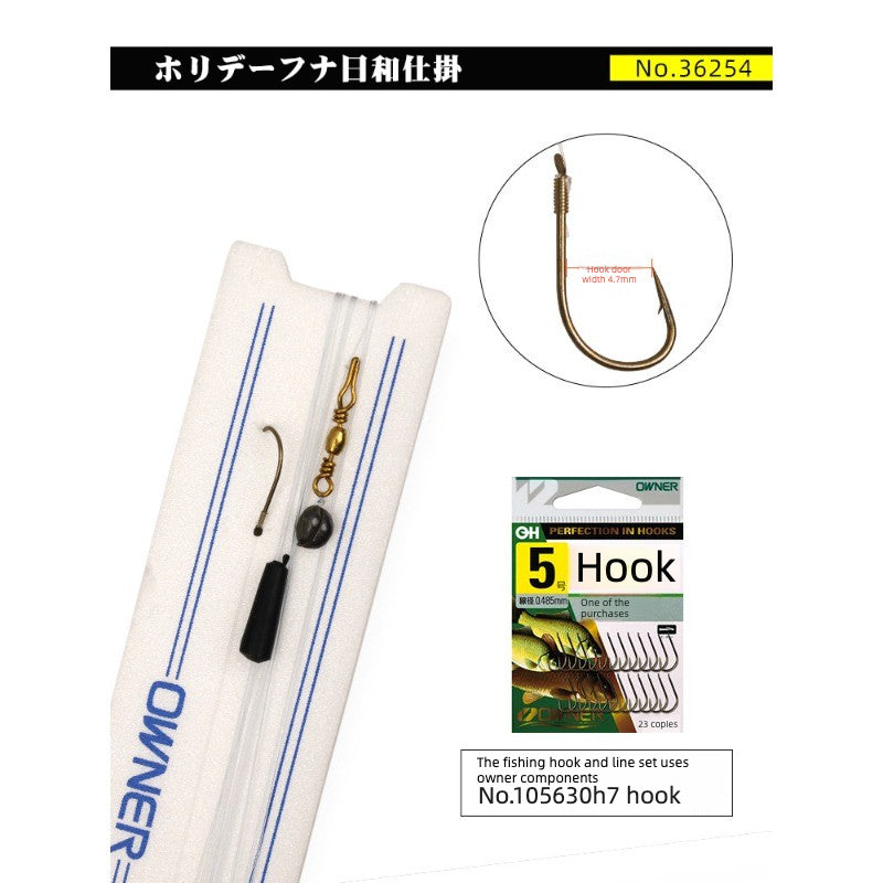 Pre-Tied Float Fishing Rig – Sensitive Creek & Still Water Setup for Panfish and Carp