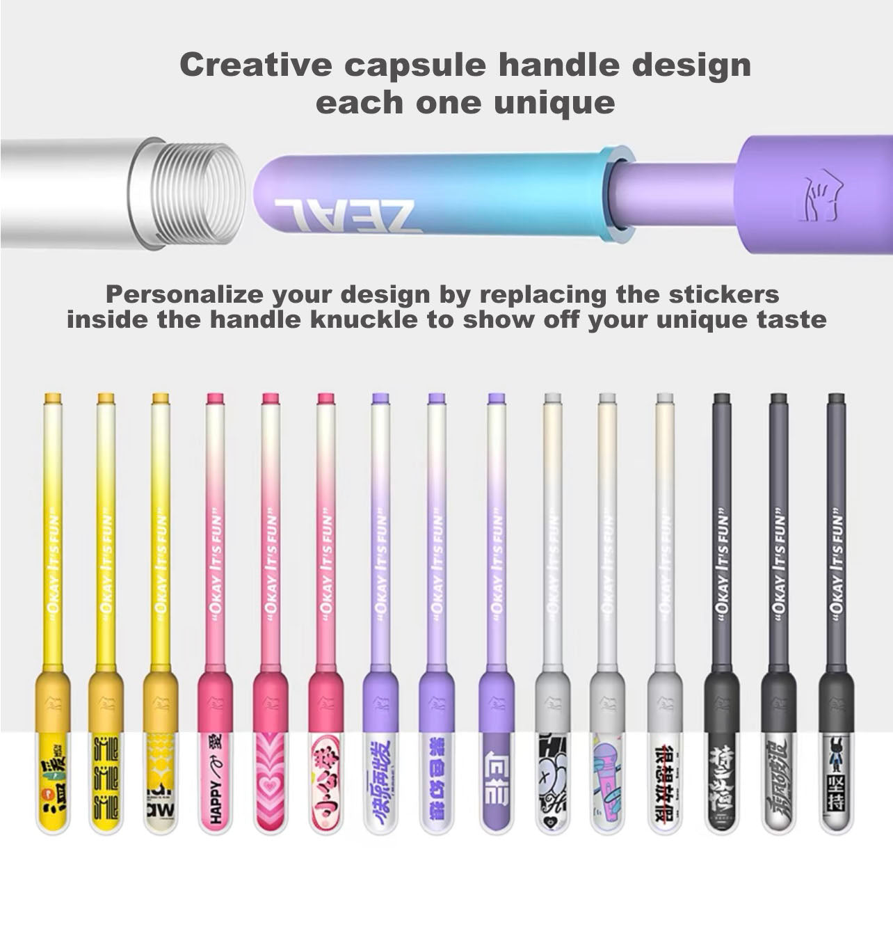 Zeal Creative Capsule Micro Fishing Rod