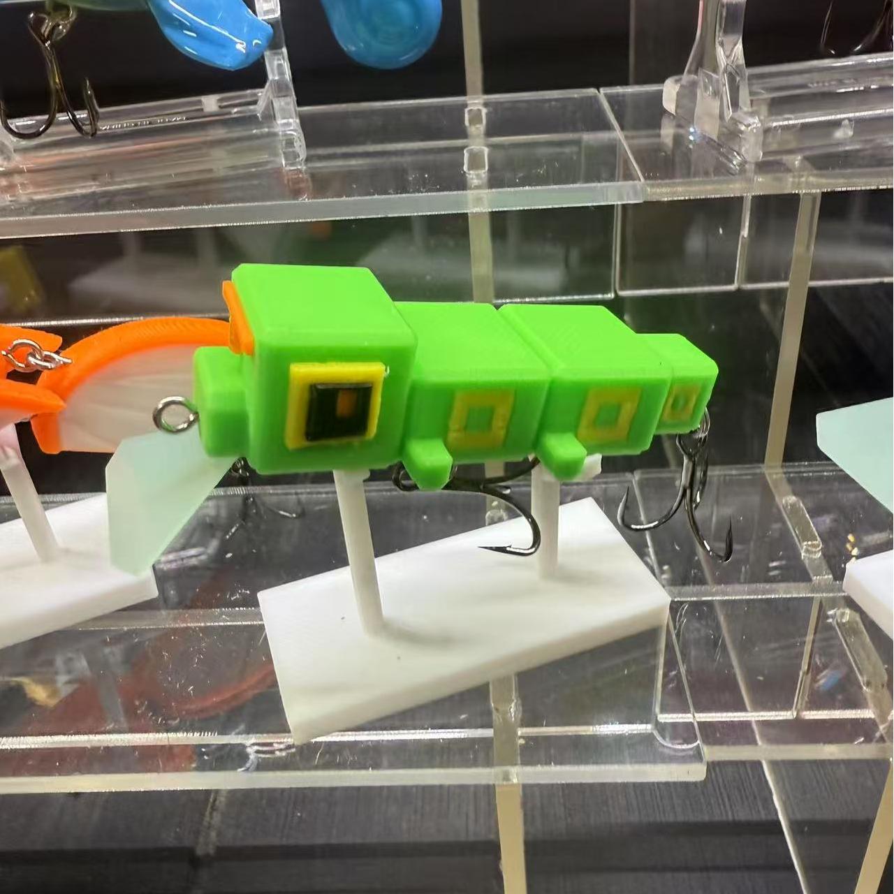 RetroBait Collection – Pixel-Style 3D Printed Lures