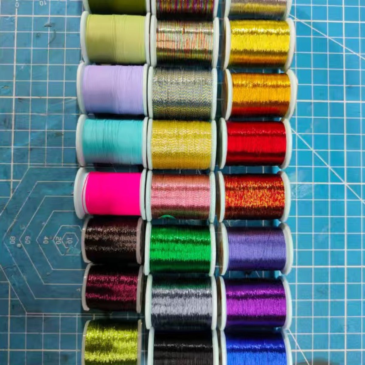 Custom compact telescopic travel rod — other thread colors reference; example finish.