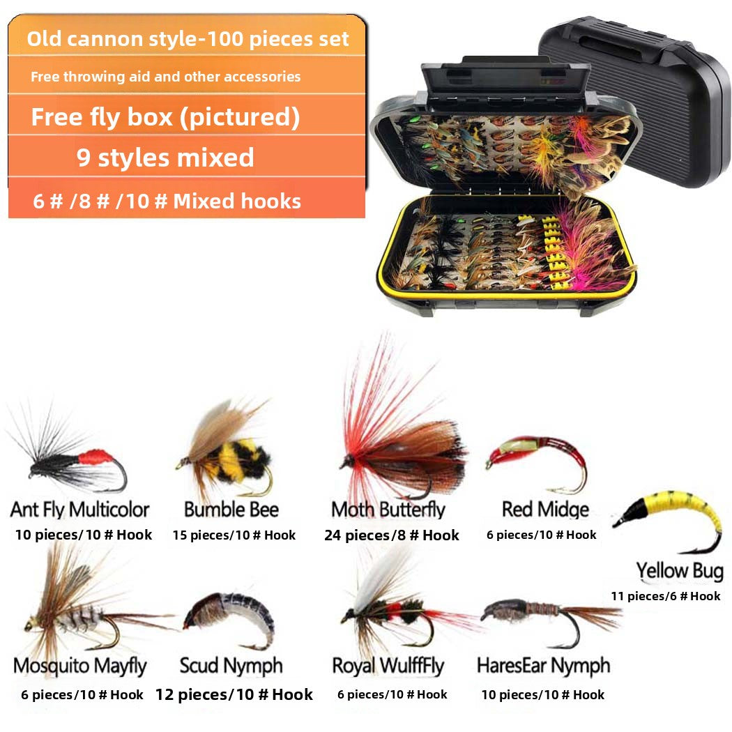 All-in-One Fly Tying Lure Kit for Small & Medium Fish