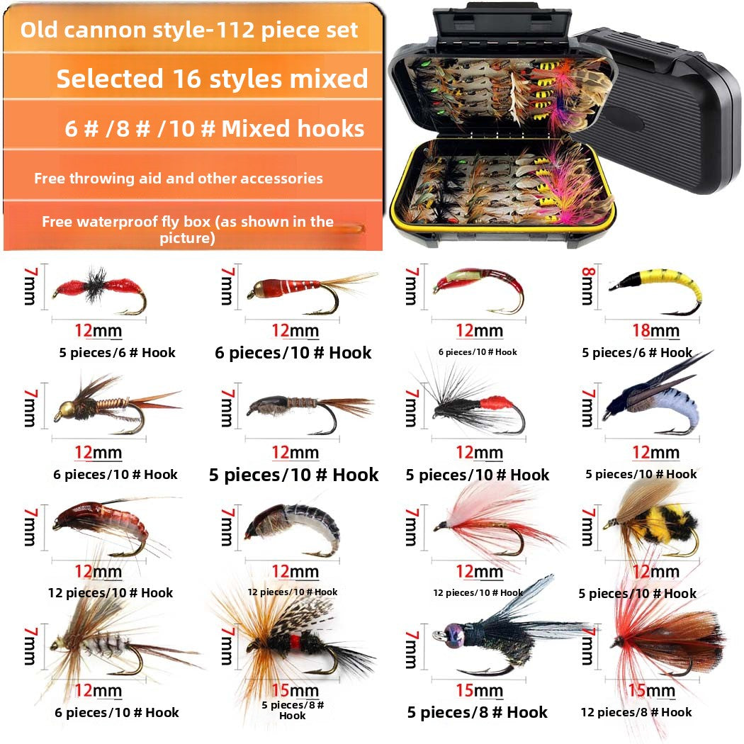 All-in-One Fly Tying Lure Kit for Small & Medium Fish