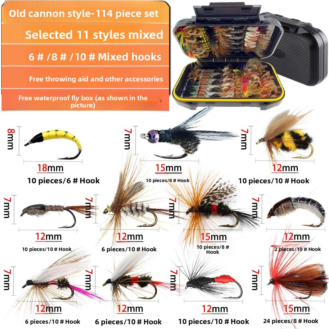 All-in-One Fly Tying Lure Kit for Small & Medium Fish