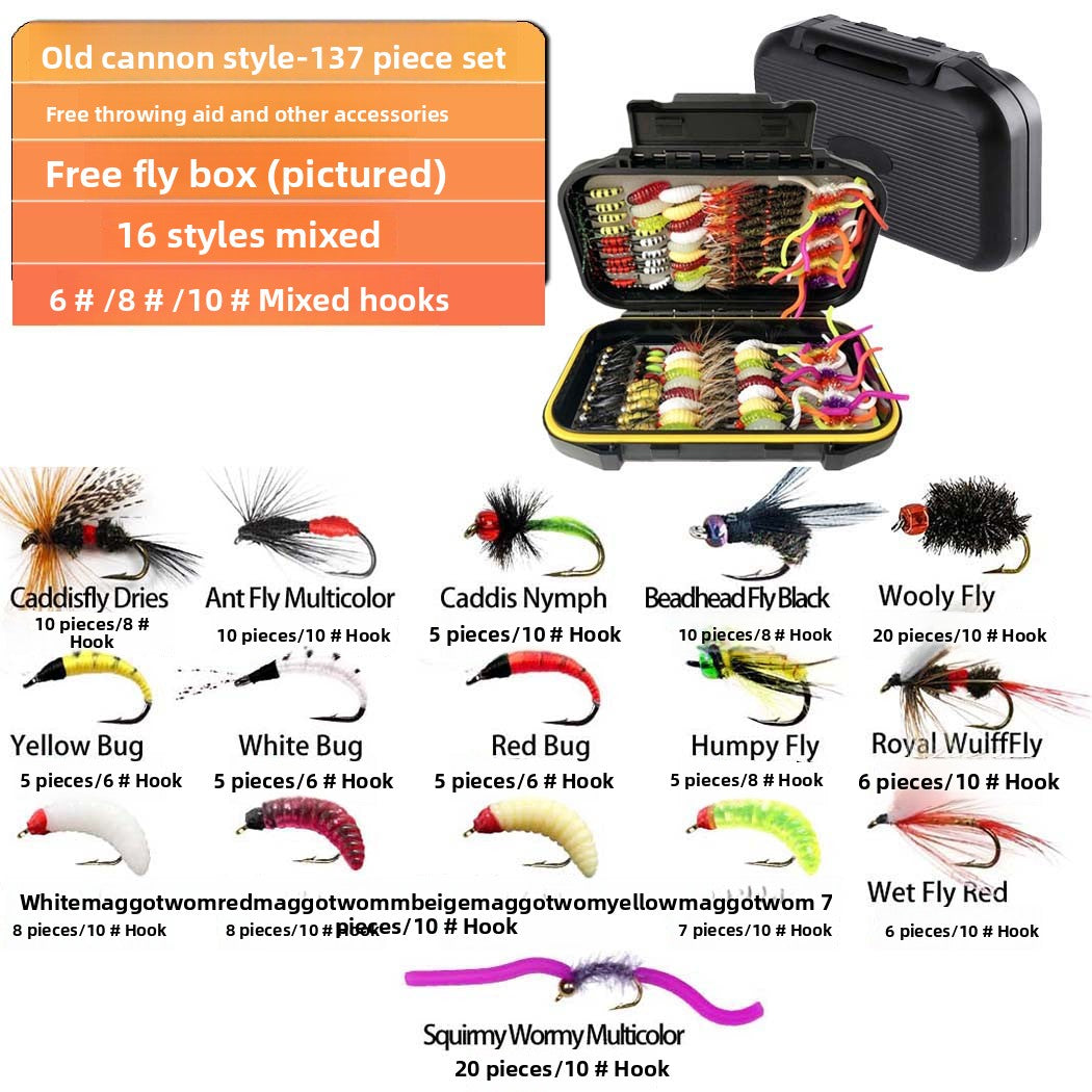 All-in-One Fly Tying Lure Kit for Small & Medium Fish