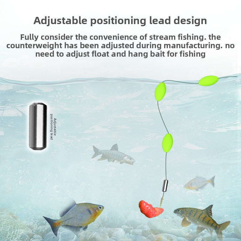 [Shoot 4 rolls and send the main line box] Stream fishing, free line set