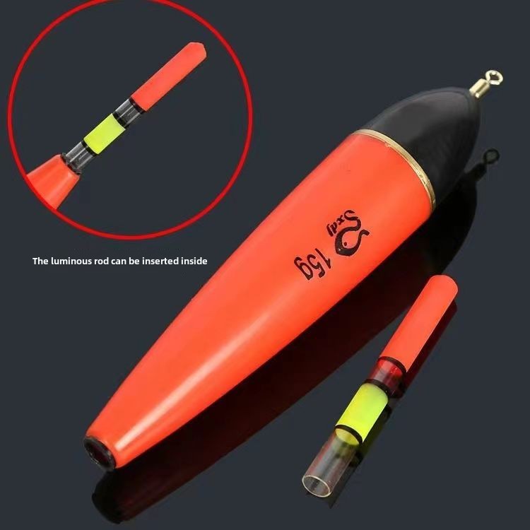 Far cast luminous float, super bright rock fishing luminous float, sea rod slider float, bold and eye-catching large object float, water drop fish float
