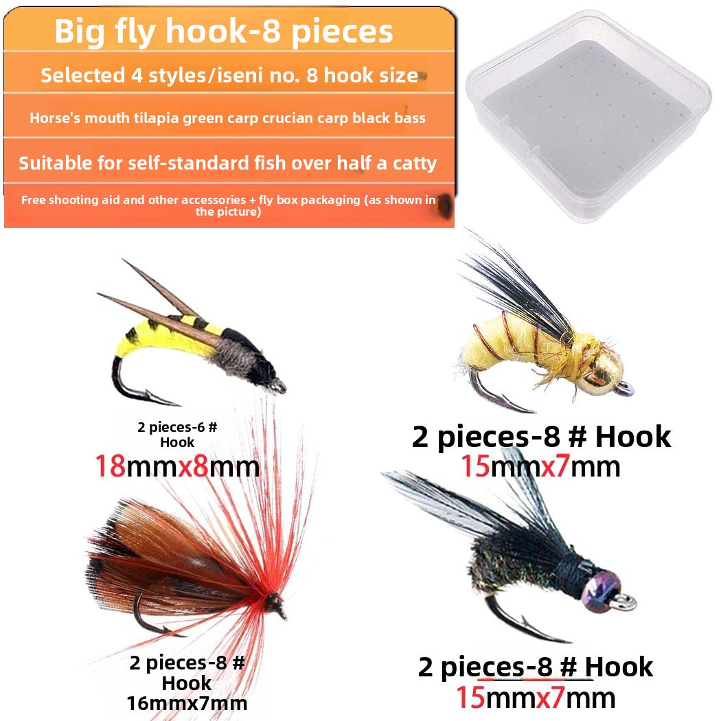 All-in-One Fly Tying Lure Kit for Small & Medium Fish