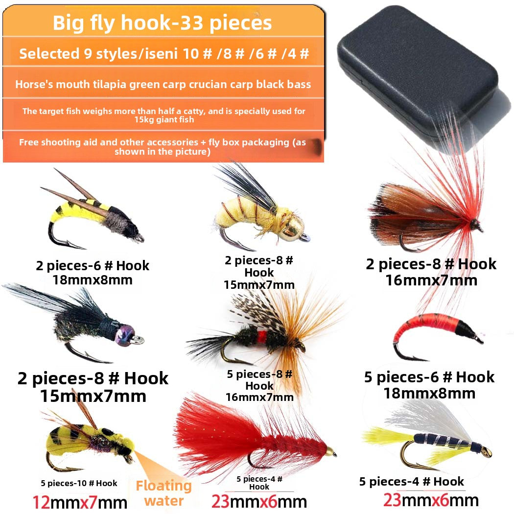 All-in-One Fly Tying Lure Kit for Small & Medium Fish