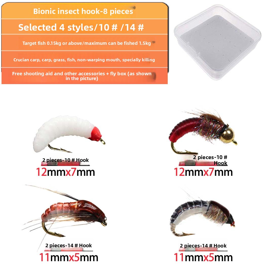 All-in-One Fly Tying Lure Kit for Small & Medium Fish