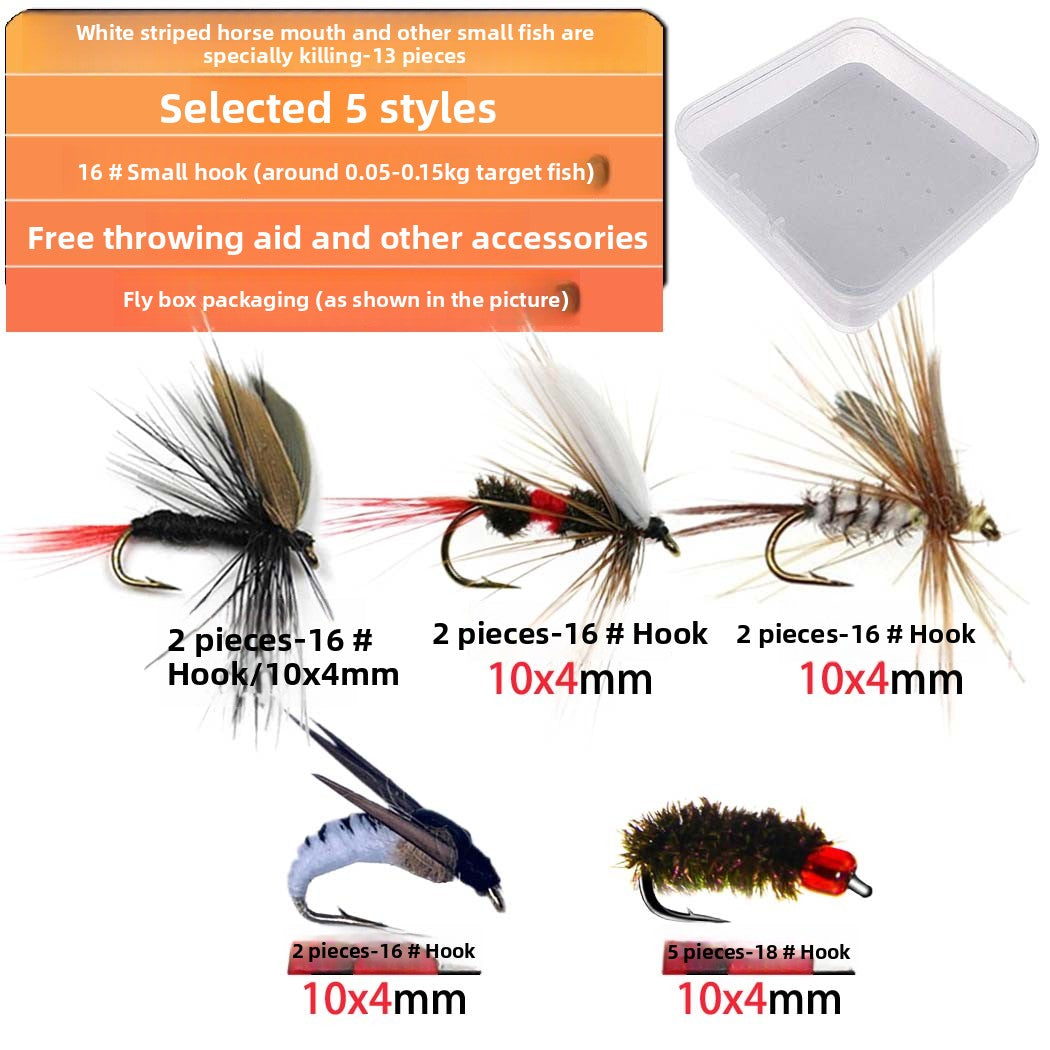All-in-One Fly Tying Lure Kit for Small & Medium Fish