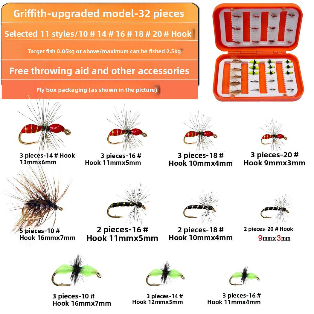 All-in-One Fly Tying Lure Kit for Small & Medium Fish