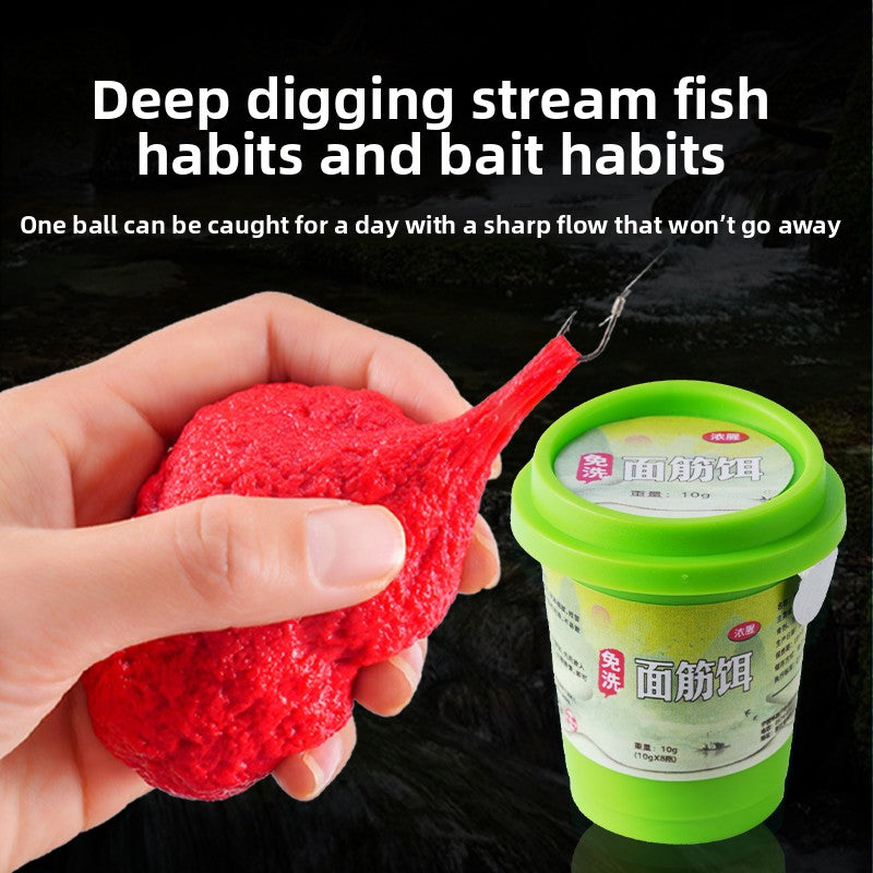 Leave-in stream gluten bait, thick fishy wild fishing, special bait