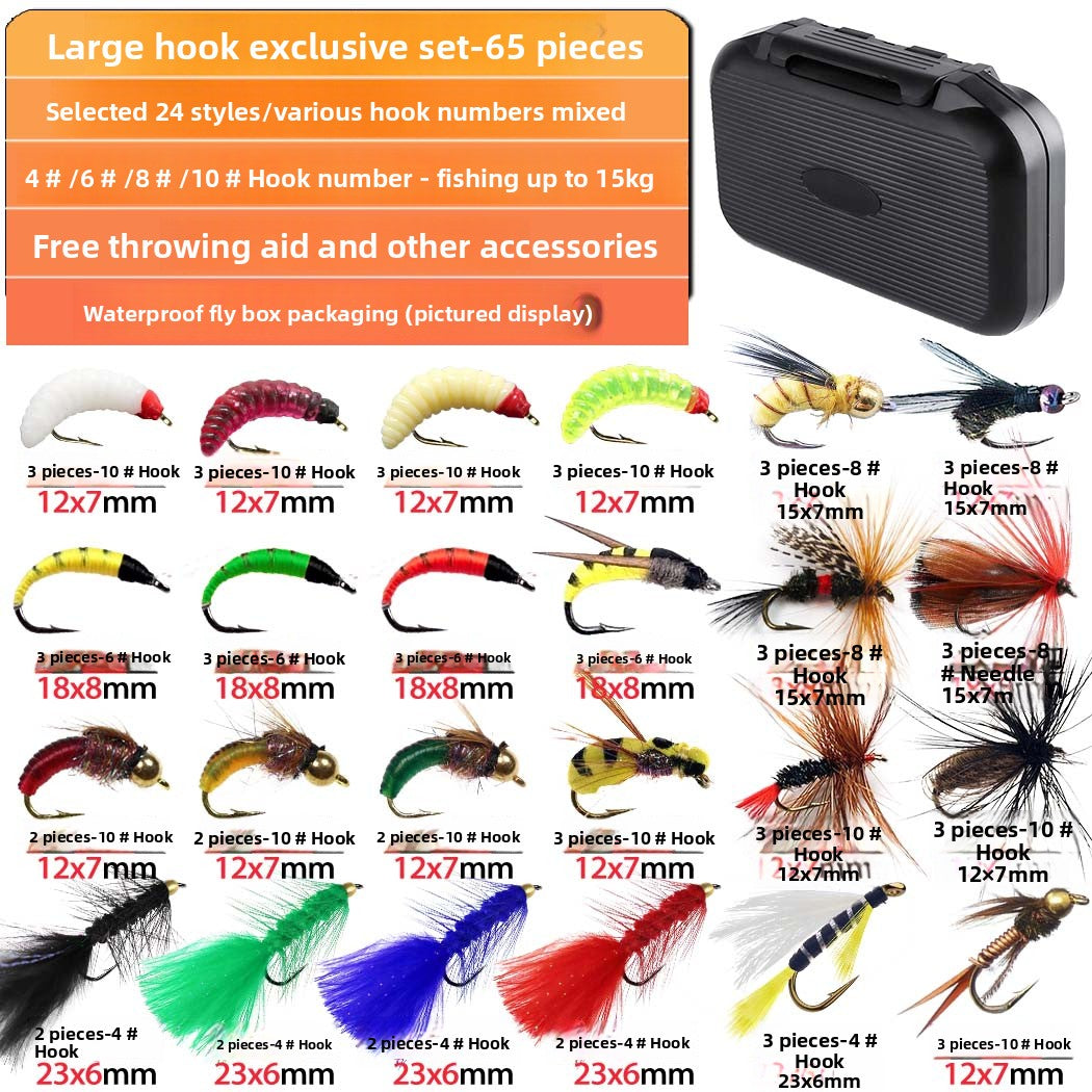 All-in-One Fly Tying Lure Kit for Small & Medium Fish