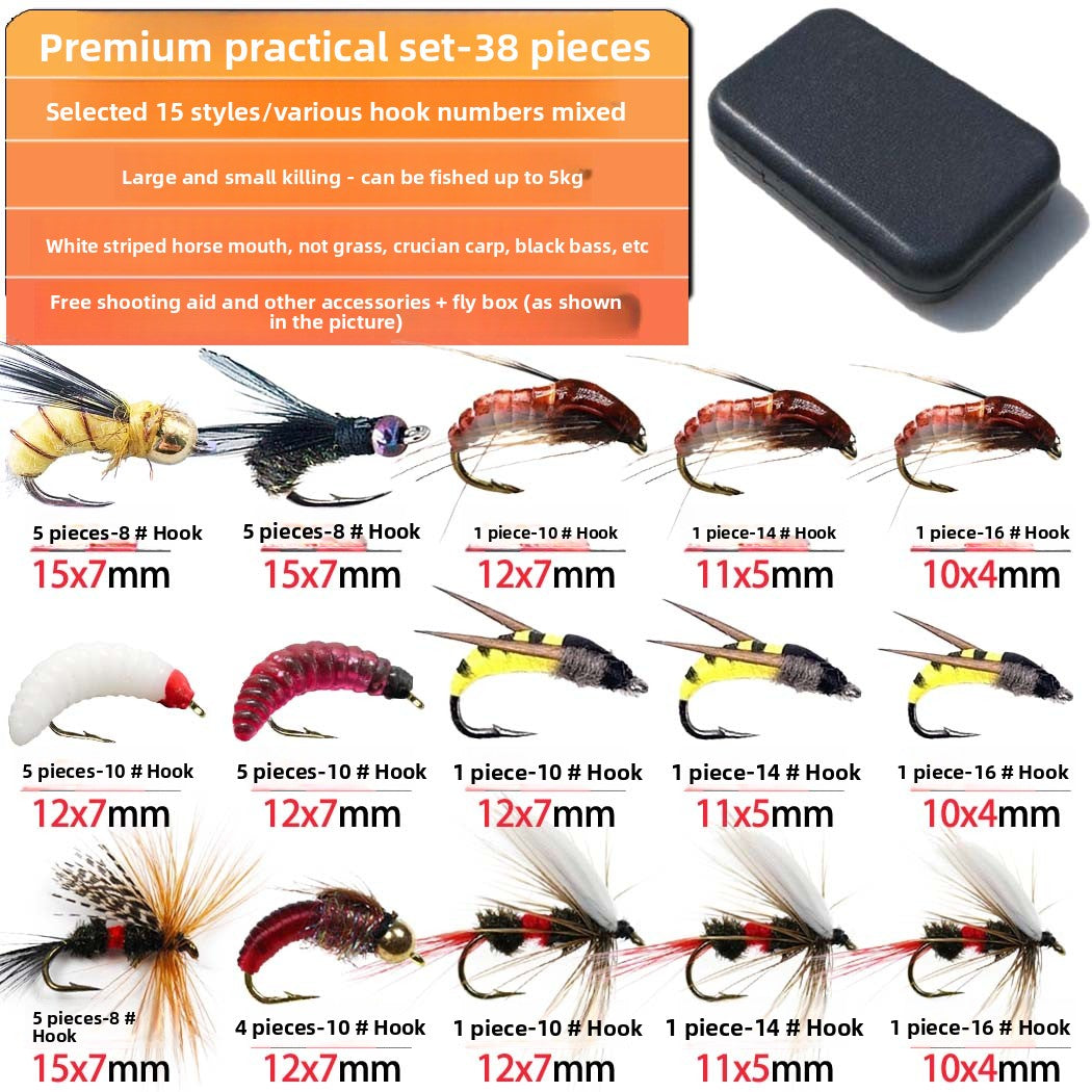 All-in-One Fly Tying Lure Kit for Small & Medium Fish