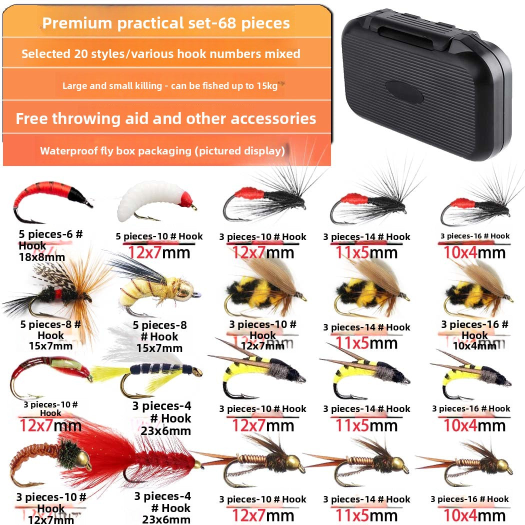 All-in-One Fly Tying Lure Kit for Small & Medium Fish