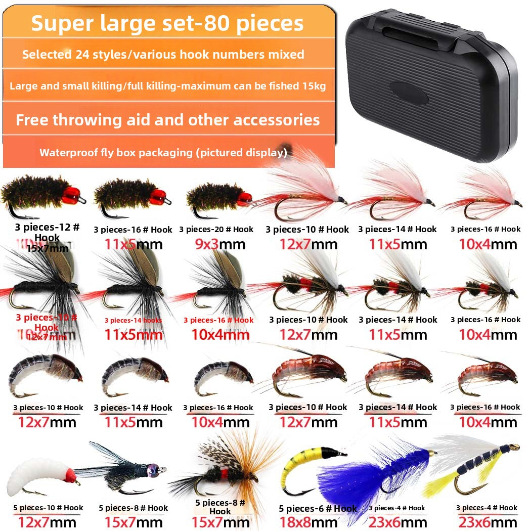 All-in-One Fly Tying Lure Kit for Small & Medium Fish