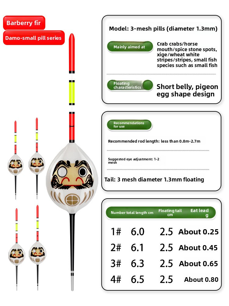 Dharma floating small object fishing floating carp knot horse mouth floating white strip small fish stream shallow river floating small balls
