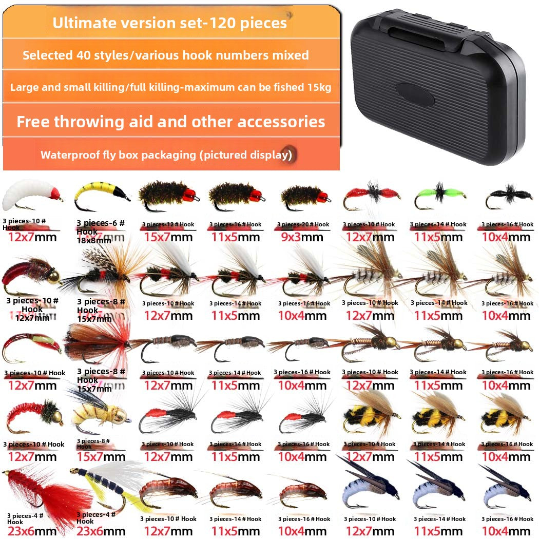 All-in-One Fly Tying Lure Kit for Small & Medium Fish
