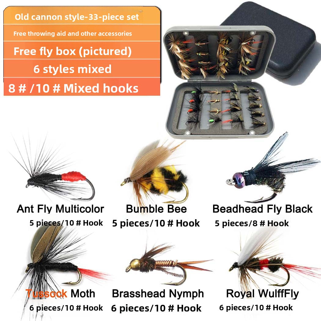 All-in-One Fly Tying Lure Kit for Small & Medium Fish