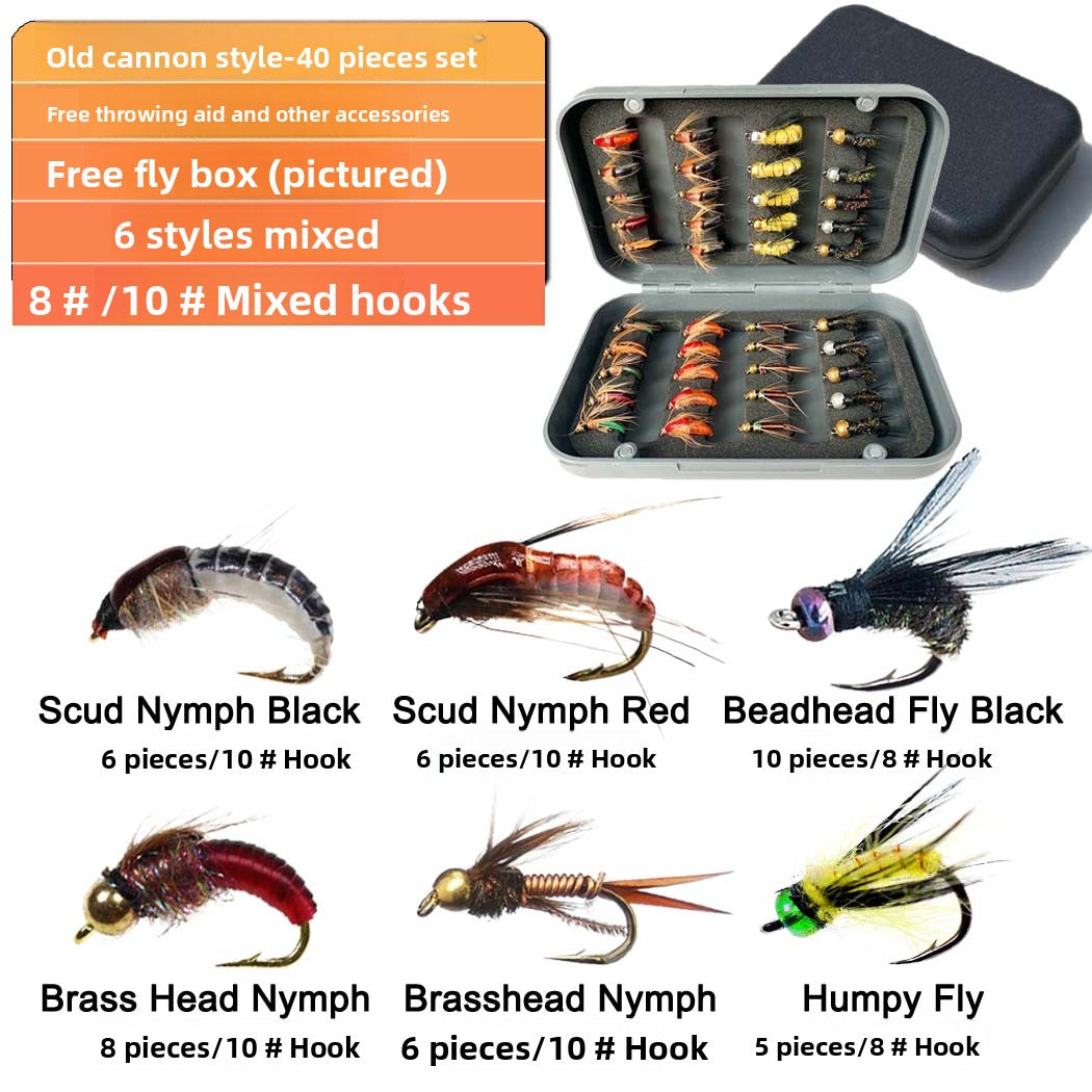 All-in-One Fly Tying Lure Kit for Small & Medium Fish